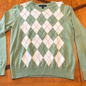 Men V-Neck Sweater Tommy Hilfiger Large